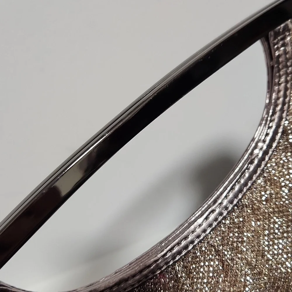 NWT Express clutch- gold/silver